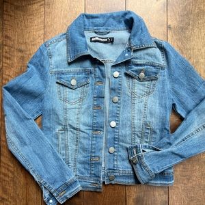 Dollhouse Stretchy Jean Jacket - Size Small
